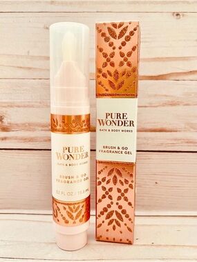 Bath & Body Works Pure Wonder Brush & Go Fragrance Gel
